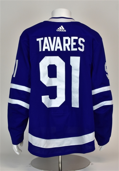 John Tavares Toronto Maple Leafs Game Worn Hockey Jersey *MLSE COA*
