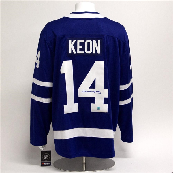 Dave Keon Toronto Maple Leafs Autographed Fanatics Hockey Jersey