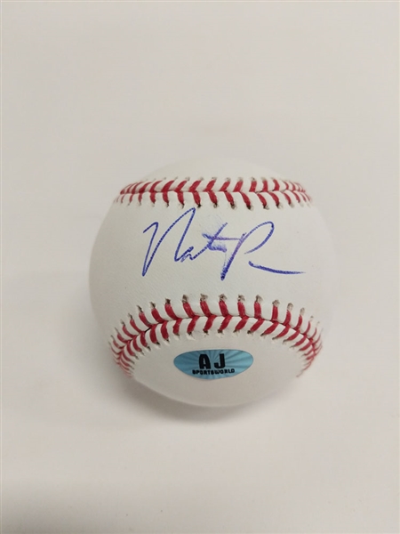 Nate Pearson Toronto Blue Jays Autographed Baseball *Autograph Slightly Smudged*